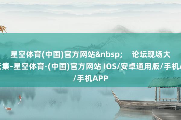 星空体育(中国)官方网站 论坛现场大咖云集-星空体育·(中国)官方网站 IOS/安卓通用版/手机APP